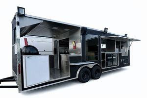Remolque de Comida Rápida Móvil de Calidad, Precio Económico, Remolque de Carga Conducible, Cocina Completa de 45m, Material de Aluminio para Snacks, 2001-3000k - Product Image 1