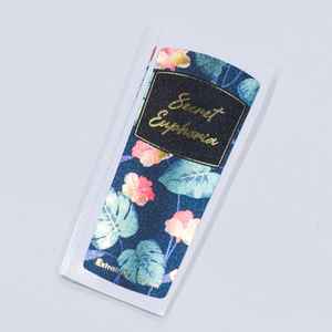 High Quality Golden Chrome Metalized Eco-Friendly Perfume Labels Sticker <b>Waterproof</b> Durable Reusable for Skin Care Lotion - Product Image 6