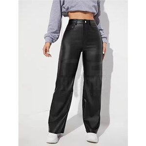 กางเกงหนังผู้หญิง ดีไซน์ทันสมัย คุณภาพพรีเมียม หนังแท้ เหมาะสำหรับผู้ใหญ่ - Product Image 3