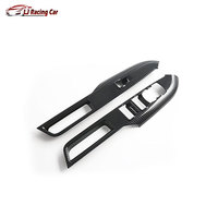 Kit d'intérieur de voiture en ABS aspect carbone, capuchons de protection pour interrupteur de lève-vitre pour Ford Mustang Ecoboost GTD Shelby Super Snake S650 2024+