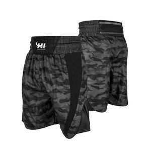 Vêtements de sport avec logo personnalisé, shorts de boxe flexibles pour l'entraînement, shorts de boxe à texture lisse, shorts de boxe au design tendance - Product Image 1
