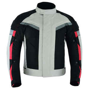 <b>Motorcycle</b> Motorbike <b>Jacket</b> Men's Waterproof Textile Biker <b>Jacket</b> <b>With</b> Ce <b>Armored</b> Protective Motorbike Racing Rider's <b>Jacket</b> - Product Image 1