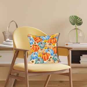 Coussin imprimé citrouille : Décoration joyeuse pour les amateurs de citrouilles, 12"x24" - 30x60 cm - Product Image 4