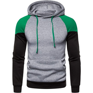 Sweat-shirts d'hiver pour hommes 100% coton, couleur unie, imprimés sur mesure, vêtements de sport décontractés, faible MOQ, respirants - Product Image 4