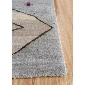 Alfombra Anudada a Mano Freedom Manchaha Ivory de Lana y Seda, Diseño Geométrico, Grosor de 10 mm, para Hogar y Pasillo, Modelo Lub-54 - Product Image 4