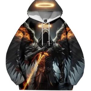 Sweat à capuche personnalisé haute impression 3D fournisseur de coton unisexe polyester hommes sweat à capuche street style Full Zip Us sweats à capuche thermiques 100% coton - Product Image 1