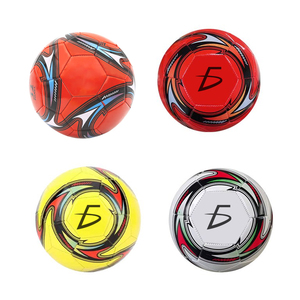 Size 5 Machine Stitched and Thermal Bonded PVC <b>Soccer</b> Ball Customizable Logo Printed PU Football Manufactured by Company - Product Image 2