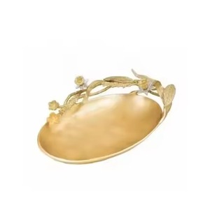 Decorative Metal Serving Bowl Meal Collection for Kitchen <b>Table</b> Enhancement - Product Image 3