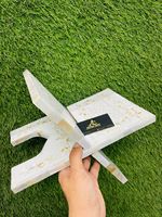 Tempat Al-Quran Islami Desain Malaikat Cinta, Dapat Disesuaikan, Berbahan Mutiara Asli Buatan Tangan, Hadiah Pernikahan dari India