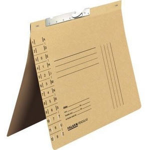 Falken Official DIN A4 320g/m Recycled Manila Cardboard <b>File</b> Folder with Organizational Imprint 320g/m - Product Image 1