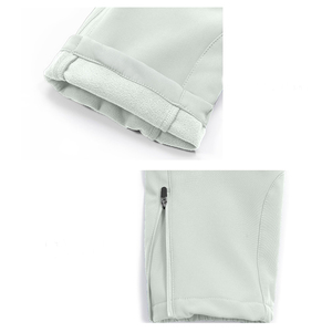 กางเกงผ้านิ่มสำหรับผู้หญิงกางเกงผ้าขนแกะบุนุ่มใส่สบายกันน้ำ - Product Image 4