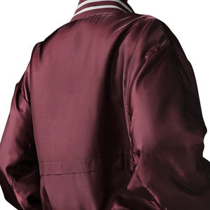 Logotipo personalizado Diseño Transpirable Mujer Motocicleta Varsity Chaqueta de moda de Invierno para mujer - Product Image 3