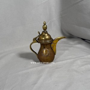 Manufacturer and Exporter of <b>Metal</b> Dallah Top Selling Handmade Designer <b>Teapot</b> Classic Stylish Decorative Wholesale Coffee Pot - Product Image 4