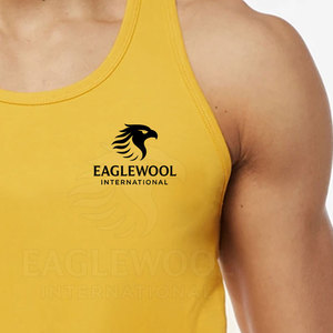 เสื้อกล้ามผู้ชายสีทึบเนื้อผ้าถักระบายอากาศได้ดี - Product Image 3