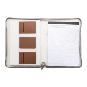 "Sustainable Carbasa Zip <b>Document</b> <b>Holder</b> for Eco-Friendly Merchandising" - Product Image 3