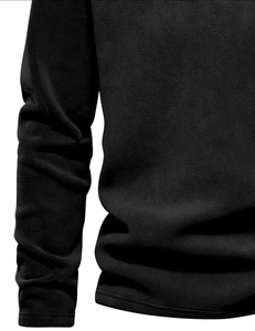 Men's High Quality Long Sleeve Sweatshirt <b>Stand</b>-Up Collar Breathable Knit Fabric Casual Winter Wear Wrinkle-Free Custom Hoodies - Product Image 5
