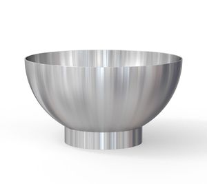 Tazón de Servir de Aluminio de Estilo Funcional, Diseñado para Comidas Diarias y Comedor Familiar - Product Image 1