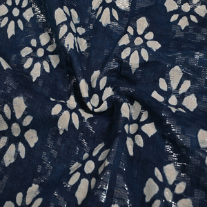 Tay khối in Batik Indigo Paisley vải để bán - Product Image 1
