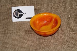 Tradnary-cuenco de resina prémium para servir comida, diseño brillante, Color amarillo, forma redonda, Mini tazón de diseñador - Product Image 2