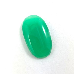 <b>Hot</b> Selling Natural Australian Chrysoprase Elongated Oval Oblong Cabochon 32-<b>18</b>-6mm Loose Gemstone Ready to Ship Wholesale Price - Product Image 1