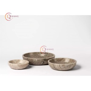 ชามเสิร์ฟสลัดผลไม้ทำจากหินอ่อนธรรมชาติอุปกรณ์รับประทานอาหารสไตล์ญี่ปุ่นชามเสิร์ฟหินอ่อน - Product Image 6