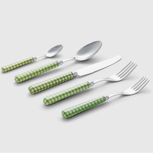 Best Design Stainless Steel <b>Gold</b> Polished Flatware Set with Unique Long Round Design Hole End Handle Cutlery Set - Product Image 5