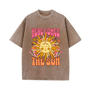 Camiseta gráfica personalizada para mujer, ropa de calle, camiseta informal de manga corta, traje diario holgado, proveedor de Vietnam - Product Image 3