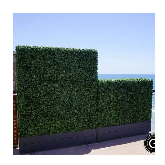 Pq67 Novo Estilo UV Protegido Faux Boxwood Cerca Painel Backdrop Topiary Greenery Grama Artificial Parede para Home Garden Decor