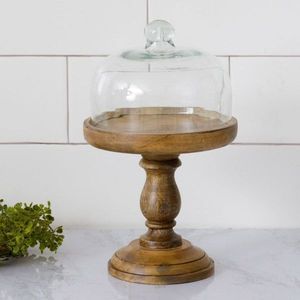 Base de Madera Pulida para Tartas para Cenas, Crea un Centro de Mesa Elegante para Tartas y Postres Especiales - Product Image 6