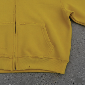 Sudaderas con Capucha Extra Grandes Personalizadas, Lavadas al Ácido, Estilo Vintage, 100% Algodón, Talla Grande, Sudaderas con Capucha Desgastadas para Hombre - Product Image 2