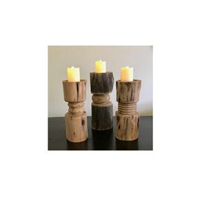 Fournisseurs indiens de bougeoirs en bois de conception moderne faits à la main bougeoirs en bois de qualité supérieure au prix le plus bas - Product Image 1