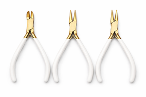 Alicates de Punta Fina Premium Dorados de 5 Pulgadas, Acero Inoxidable, Herramienta de Precisión para Joyería, para Proveedores de Goggles, Ebay y Etsy - Product Image 6