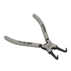 Pinze per Rondelle Interne Curve 175 mm. Acero Din 5256 - Product Image 1