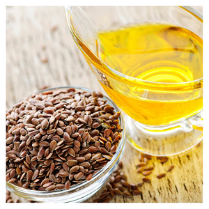 Food Grade Flaxseed Oil Cold Pressed <b>Seed</b> Extract Packed in Drum or Bottle MOQ 1kg Flaxseed Oil - Product Image 4