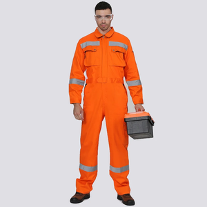Mono Uniformes de trabajo de seguridad de una pieza Overol resistente al fuego Ropa DE TRABAJO reflectante Traje para uso industrial y mecánico - Product Image 1