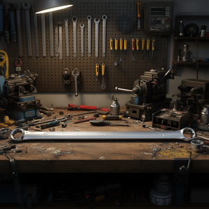 Chiave a doppio anello extra lunga di tipo dritto - Product Image 3