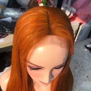 วิกผมแท้เรมี่สีส้มธรรมชาติทรงตรงจากเวียดนามสำหรับผู้หญิงผิวดำ - Product Image 4