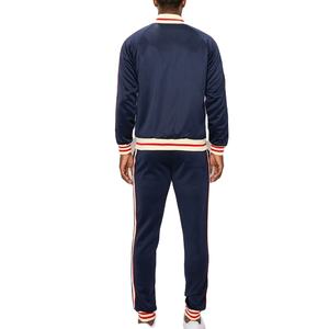 Ensemble de survêtement homme automne 2026 avec sweat à capuche zippé et pantalon de jogging, motif uni, grandes tailles, survêtement zippé OEM pour le printemps - Product Image 6