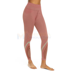 กางเกงเลกกิ้งเอวสูงสำหรับผู้หญิงกางเกงโยคะผ้ายืดใส่สบายเหมาะสำหรับการฝึกออกกำลังกาย - Product Image 4