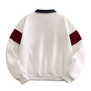 Sweat-shirt décontracté d'hiver pour homme Speemo Sports, manches longues, uni, 100% coton, séchage rapide, boutons sur le devant, 220g, style rugby - Product Image 2