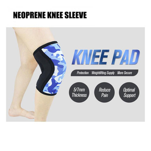 Support de genou en néoprène léger avec ajustement réglable pour l'haltérophilie Fitness Logo personnalisable - Product Image 6