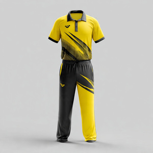 High-Quality Cricket Uniforms All Sports Cricket Uniform New Style Cricket Uniform Comfortable Sports Cricket Jersey <b>Shorts</b> Sets - Product Image 2