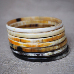 Bracelet bohème en corne bracelet artisanal cornes de buffle bracelets boho bijoux expédition rapide - Product Image 4