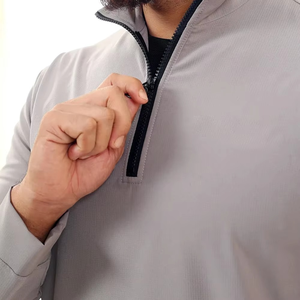 Traje de jogging Premium para hombre, traje de entrenamiento de secado rápido con parte superior con cremallera, perfecto para correr, fitness y ocio - Product Image 3