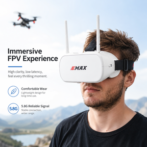EMAX 5 8G 48CH FPV Video Goggles <b>RC</b> <b>Drone</b> Quadcopter Model Aircraft Headset - Product Image 4