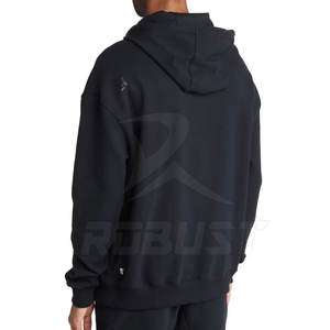 Venta caliente Nueva llegada Hombres Drop Shoulder Hoodies Estilo único Transpirable Sudaderas con capucha de gran tamaño - Product Image 2