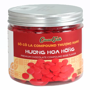 Fancy Foods Chocolate al por mayor HALAL dulces OEM/ODM alta calidad compuesto de Rosa Chocolate cacao botón comida caramelo buen precio - Product Image 1