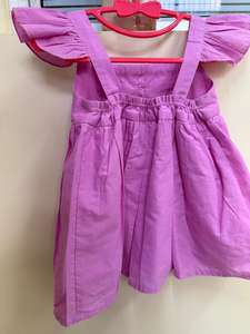 Verano nueva moda niños fiesta faldas Color Rosa lindo dulce princesa niñas vestidos para fiesta y ropa de playa - Product Image 2