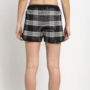 Pantalones cortos informales de cintura elástica para mujer, pantalones cortos de uso fácil para mujer, pantalones cortos de entrenamiento duraderos y transpirables para mujer - Product Image 3