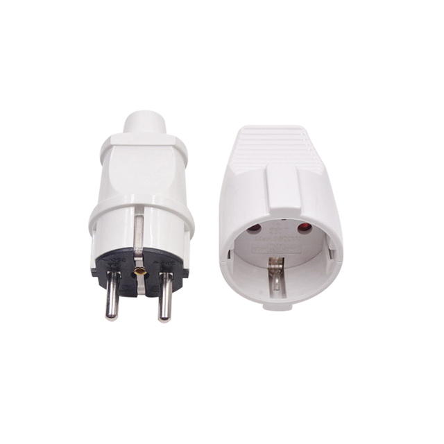 Waterproof Plug Brass Specialized Making Germany Plug&socket/germany 100% Pure Type Ac Power Plug/schuko Waterproof